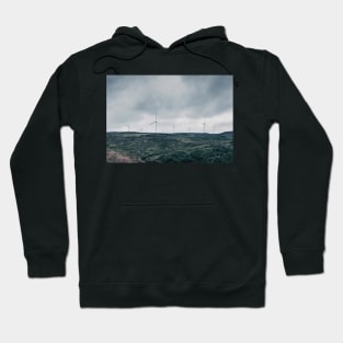 Wind Turbines in the Scottish Highlands Hoodie